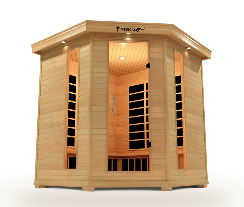 Medical Breakthrough Saunas - Medical 6™ 4 Person Indoor Infrared Sauna - Fitness Recovery Lab
