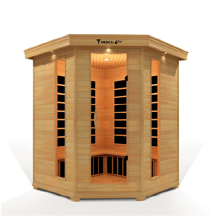 Medical Breakthrough Saunas - Medical 6™ 4 Person Indoor Infrared Sauna - Fitness Recovery Lab