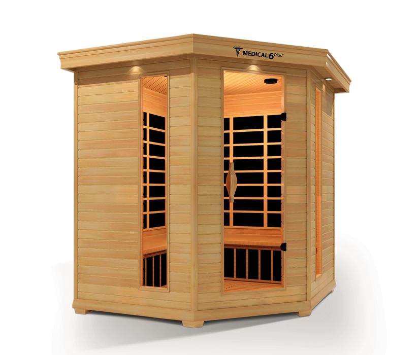 Medical Breakthrough Saunas - Medical 6™ 4 Person Indoor Infrared Sauna - Fitness Recovery Lab