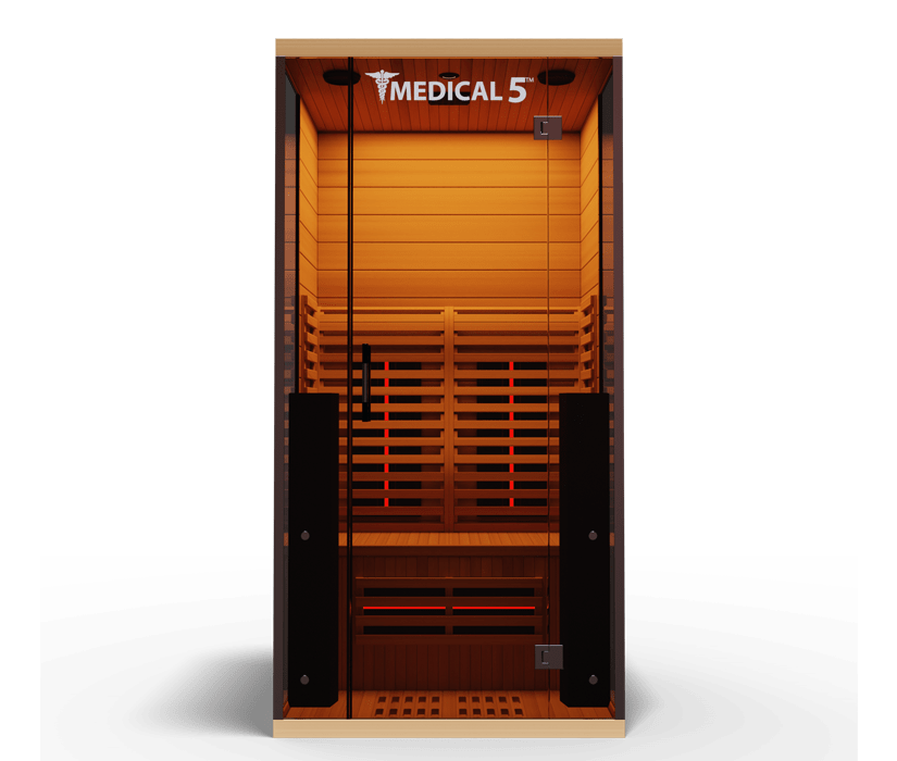 Medical Breakthrough Saunas - Medical 5 Ultra Full Spectrum 1 person Indoor Infrared Sauna - Fitness Recovery Lab