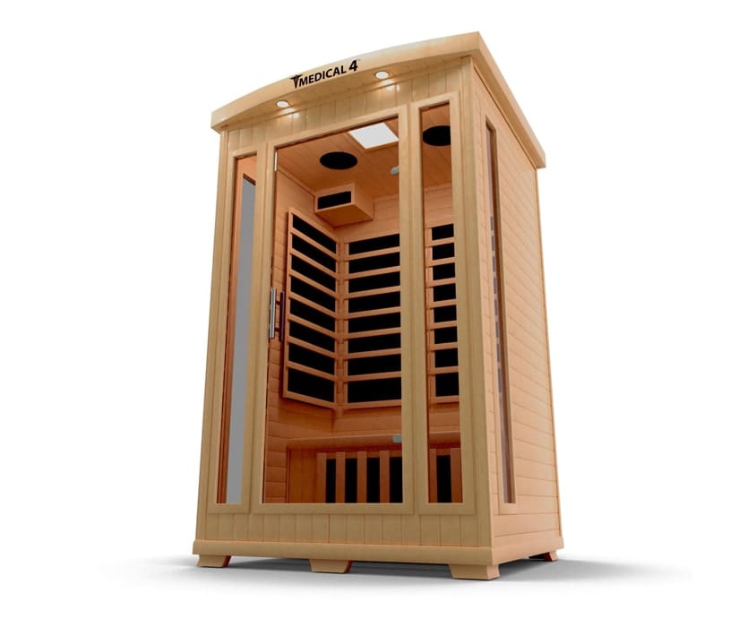 Medical Breakthrough Saunas - Medical 4™ 2 Person Indoor Infrared Sauna - Fitness Recovery Lab