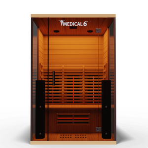 Medical Breakthrough Saunas - Medical 6 Ultra Full Spectrum 2 Person Indoor Infrared Sauna
