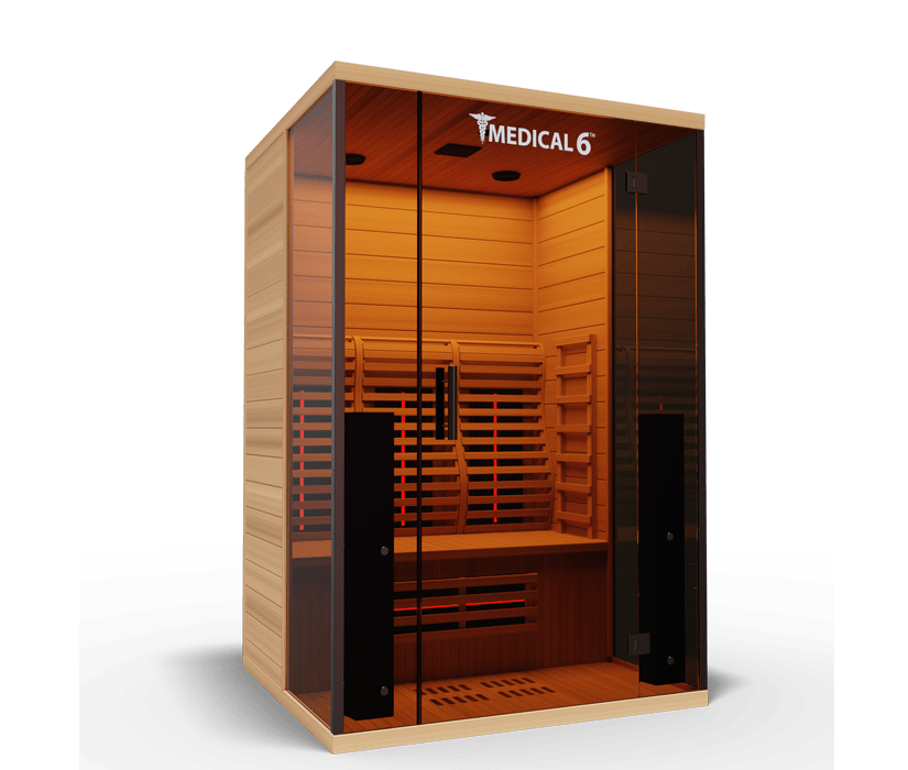 Medical Breakthrough Saunas - Medical 6 Ultra Full Spectrum 2 Person Indoor Infrared Sauna