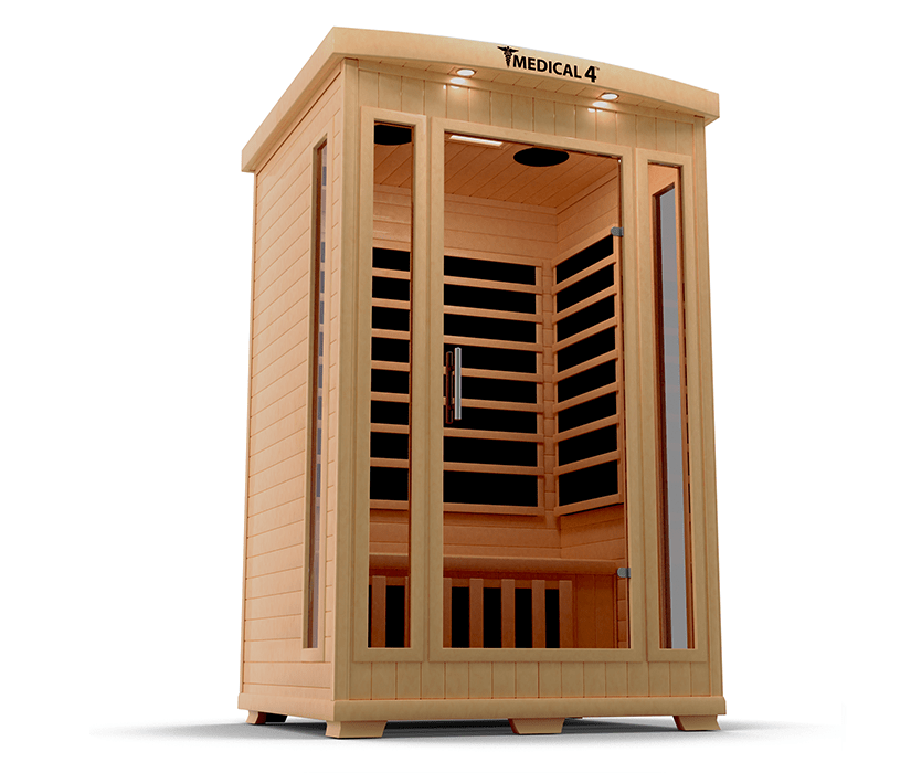 Medical Breakthrough Saunas - Medical 4™ 2 Person Indoor Infrared Sauna - Fitness Recovery Lab