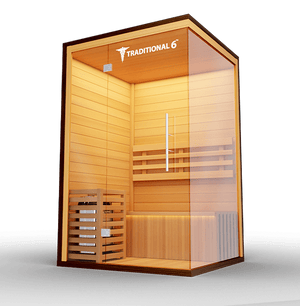 Medical Breakthrough Saunas - Traditional 6™ 3 Person Indoor Steam Sauna - Fitness Recovery Lab