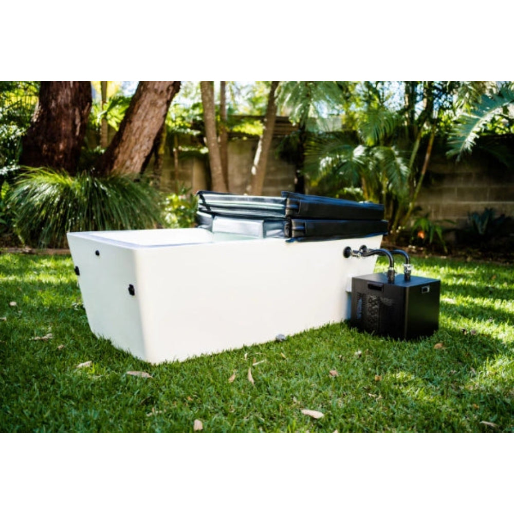 IceHex Outdoor &amp; Indoor Ice Bath for 1-2 Persons - Fitness Recovery Lab