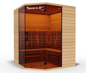 Medical Breakthrough Saunas - Medical 8 Version 2.0 Ultra Full Spectrum 6 Person Indoor Infrared Sauna