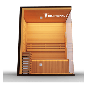 Medical Breakthrough Saunas - Traditional 7™ 4 Person Indoor Steam Sauna