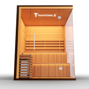 Medical Breakthrough Saunas - Traditional 8 Plus™ 4-5 Person Indoor Steam Sauna