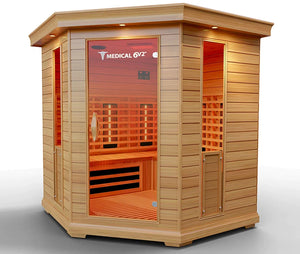 Medical Breakthrough Saunas - Medical 6 Plus Version 2.0 Full Spectrum 4 Person Indoor Infrared Sauna