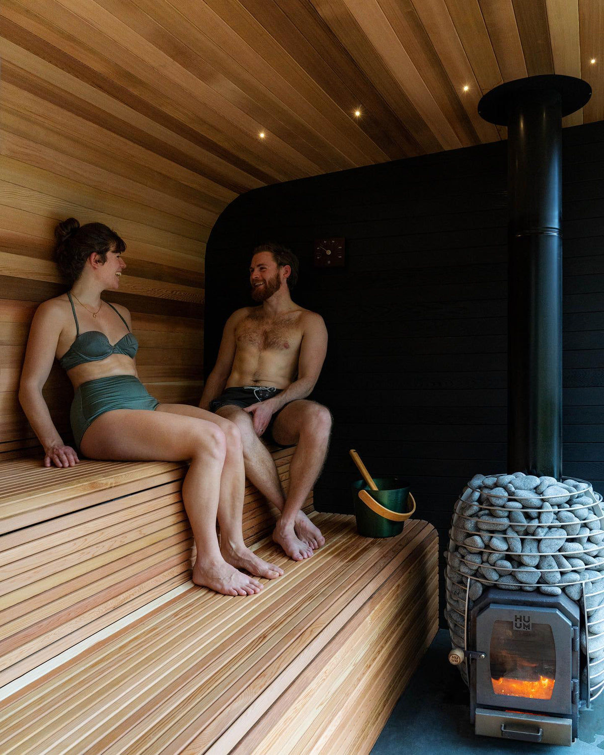 HUUM HIVE HEAT Wood Burning Sauna Stove / Heater 12kW - Fitness Recovery Lab