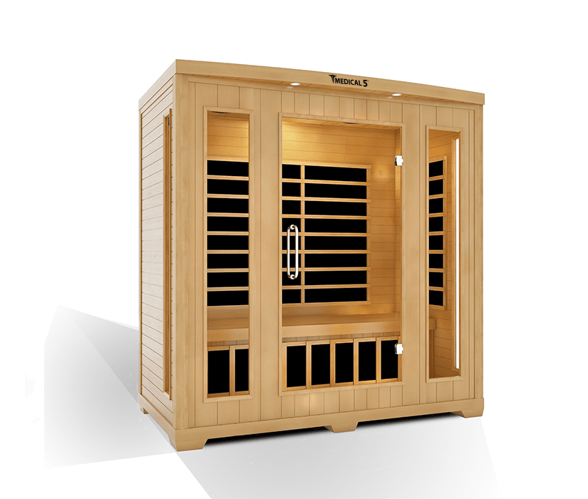 Medical Breakthrough Saunas - Medical 5™ 3 Person Indoor Infrared Sauna - Fitness Recovery Lab