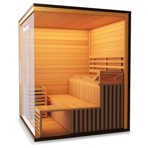 Medical Breakthrough Saunas - Traditional 9  4-7 Person Indoor Steam Sauna