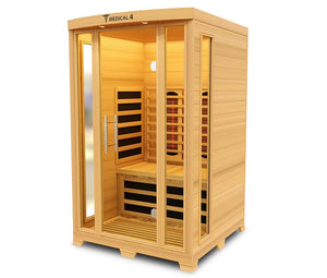 Medical Breakthrough Saunas - Medical 4 Version 2.0 Full Spectrum 2 Person Indoor Infrared Sauna