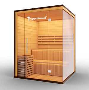 Medical Breakthrough Saunas - Traditional 8 Plus™ 4-5 Person Indoor Steam Sauna