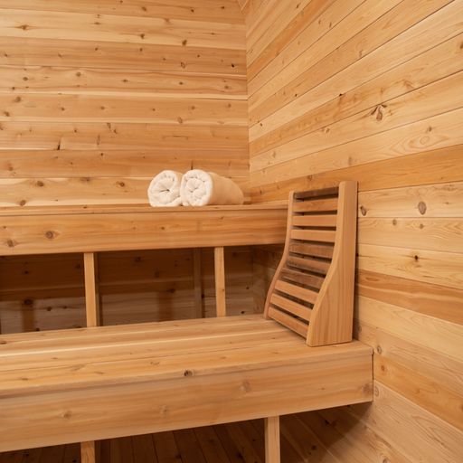 Dundalk Luna Traditional Outdoor Sauna | 2-4 persons (CTC22LU) - Fitness Recovery Lab