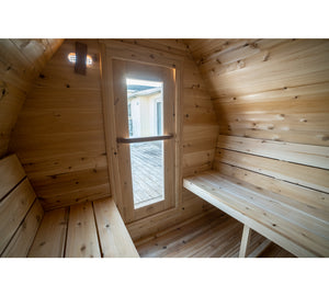 Dundalk CT MiniPOD 2-4 Person Sauna CTC77MW - Fitness Recovery Lab