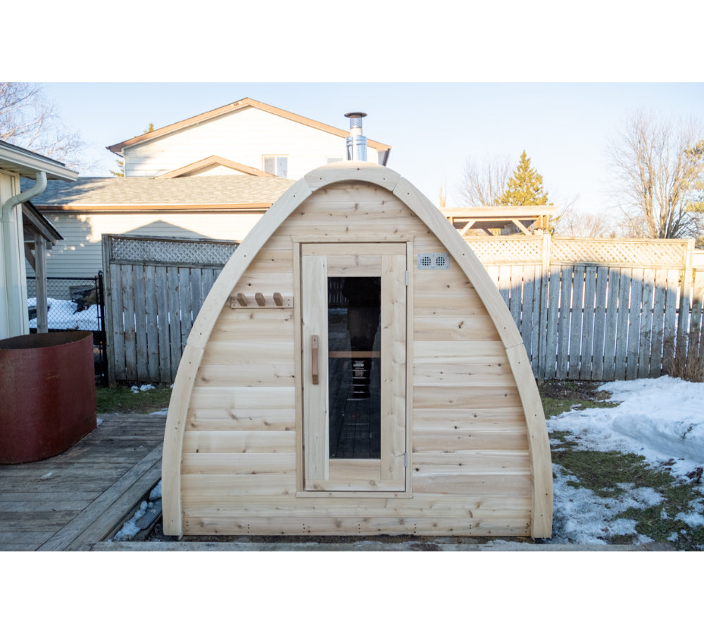 Dundalk CT MiniPOD 2-4 Person Sauna CTC77MW - Fitness Recovery Lab