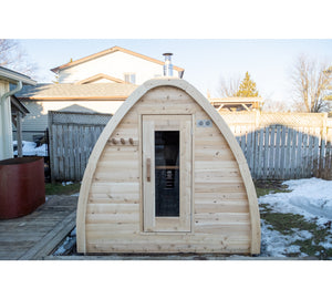 Dundalk CT MiniPOD 2-4 Person Sauna CTC77MW - Fitness Recovery Lab