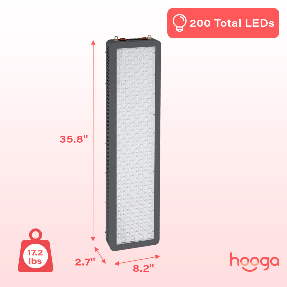 Hooga HG1000 Red Light Therapy Panel Fitness Recovery Lab
