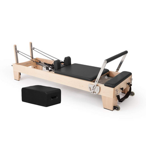 Elina Pilates Elite Wood Reformer - Pilates Reformers Plus