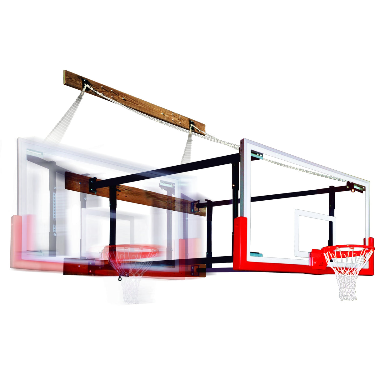 First Team FoldaMount82 Wall Mount Basketball Hoop - Fitness Recovery Lab