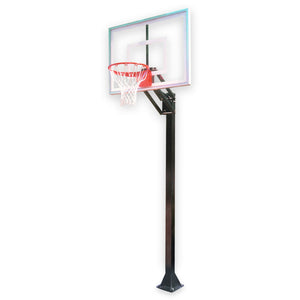 First Team Champ In-Ground Adjustable Basketball Goal