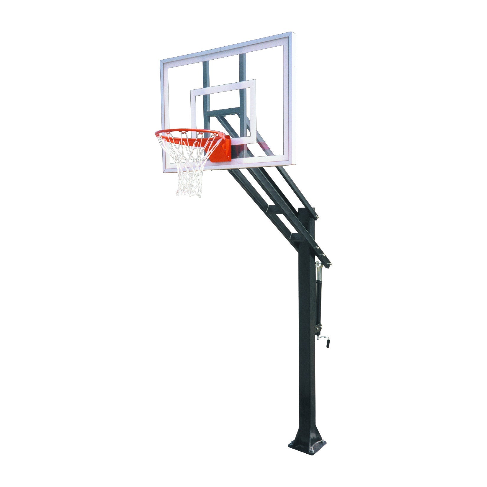 First Team Force In-Ground Adjustable Basketball Hoop