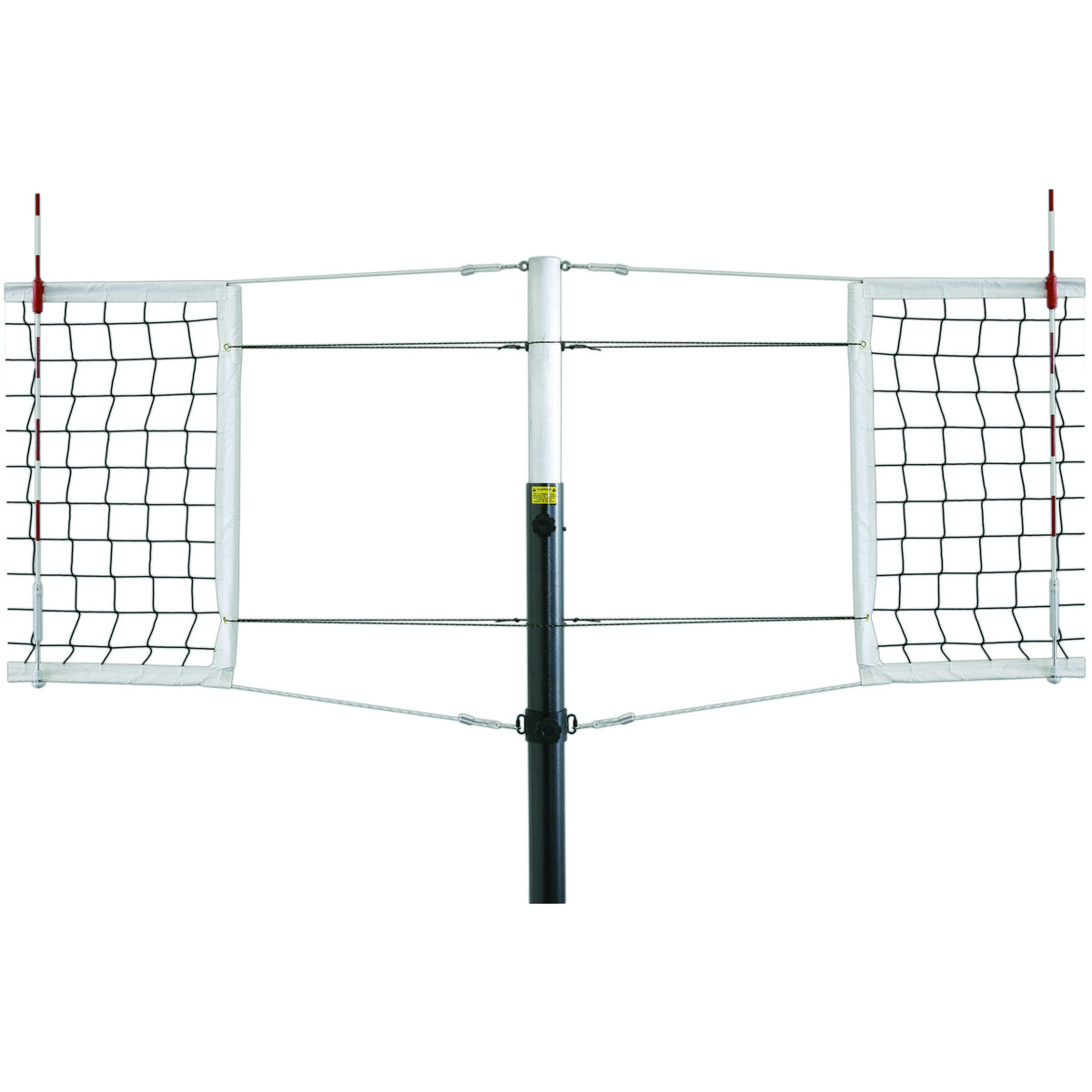 First Team Frontier 3 1/2&quot; Steel Competition Volleyball Net System