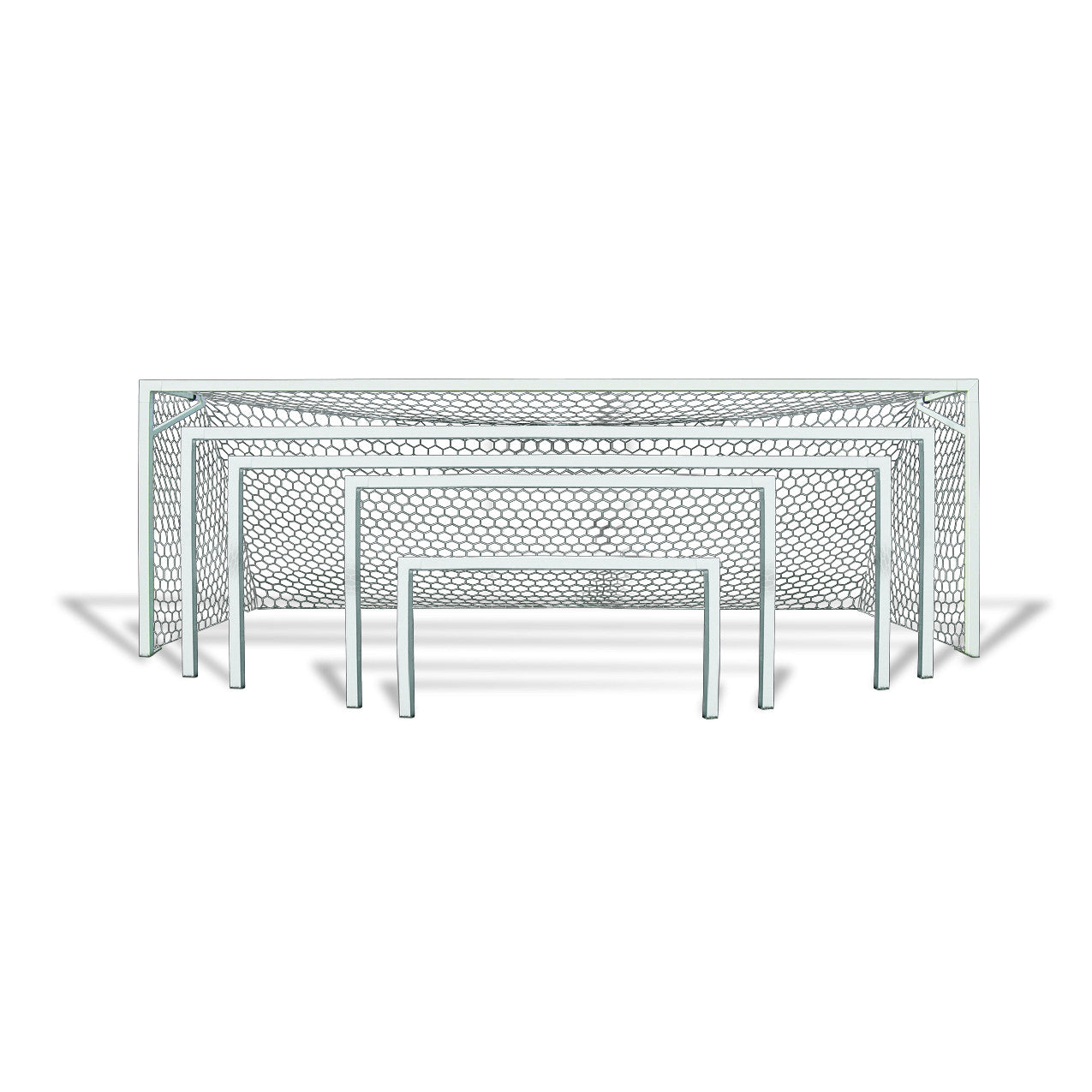 First Team Golden Goal 44 Square Aluminum Fixed Soccer Goal - Fitness Recovery Lab