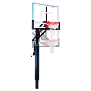 First Team Jam In-Ground Adjustable Basketball Hoop