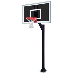 First Team Legacy In-Ground Fixed Height Basketball Goal