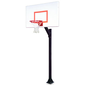 First Team Legacy In-Ground Fixed Height Basketball Goal