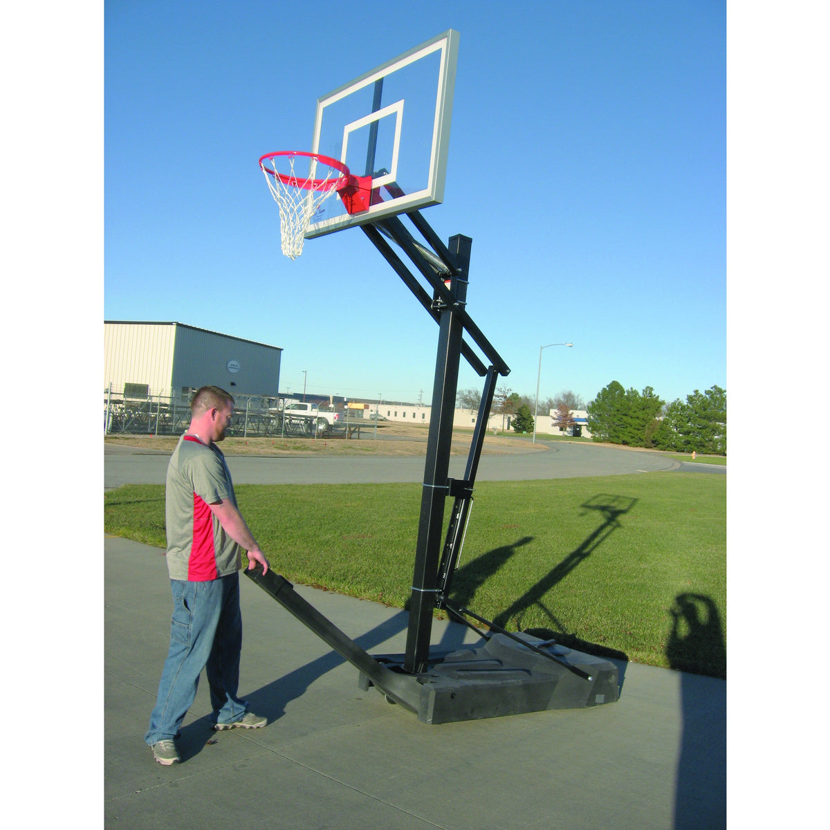 First Team OmniSlam Portable Basketball Hoop - Fitness Recovery Lab