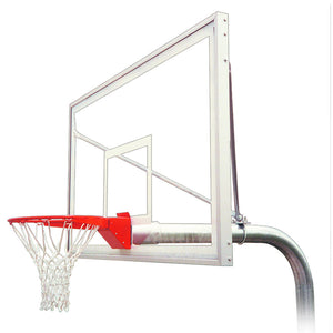 First Team RuffNeck In-Ground Fixed Height Basketball Goal