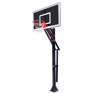 First Team Slam In-Ground Adjustable Basketball Hoop