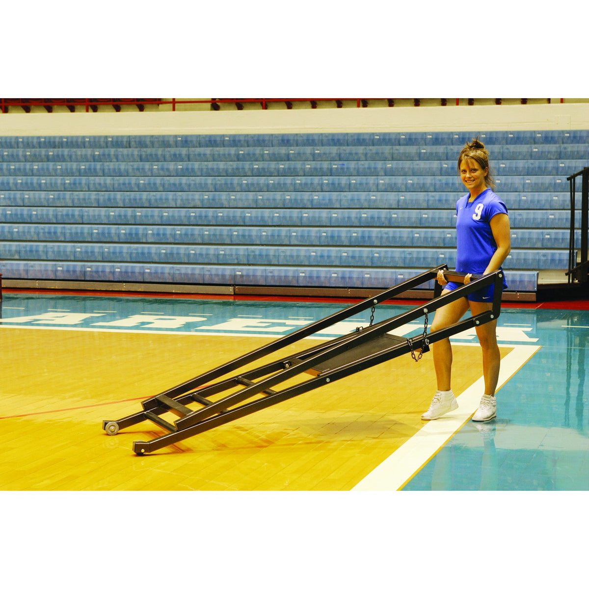 First Team SturdiStand Folding Volleyball Judges Stand - Fitness Recovery Lab