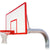 First Team Tyrant In-Ground Fixed Height Basketball Hoop