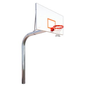 First Team Tyrant In-Ground Fixed Height Basketball Hoop