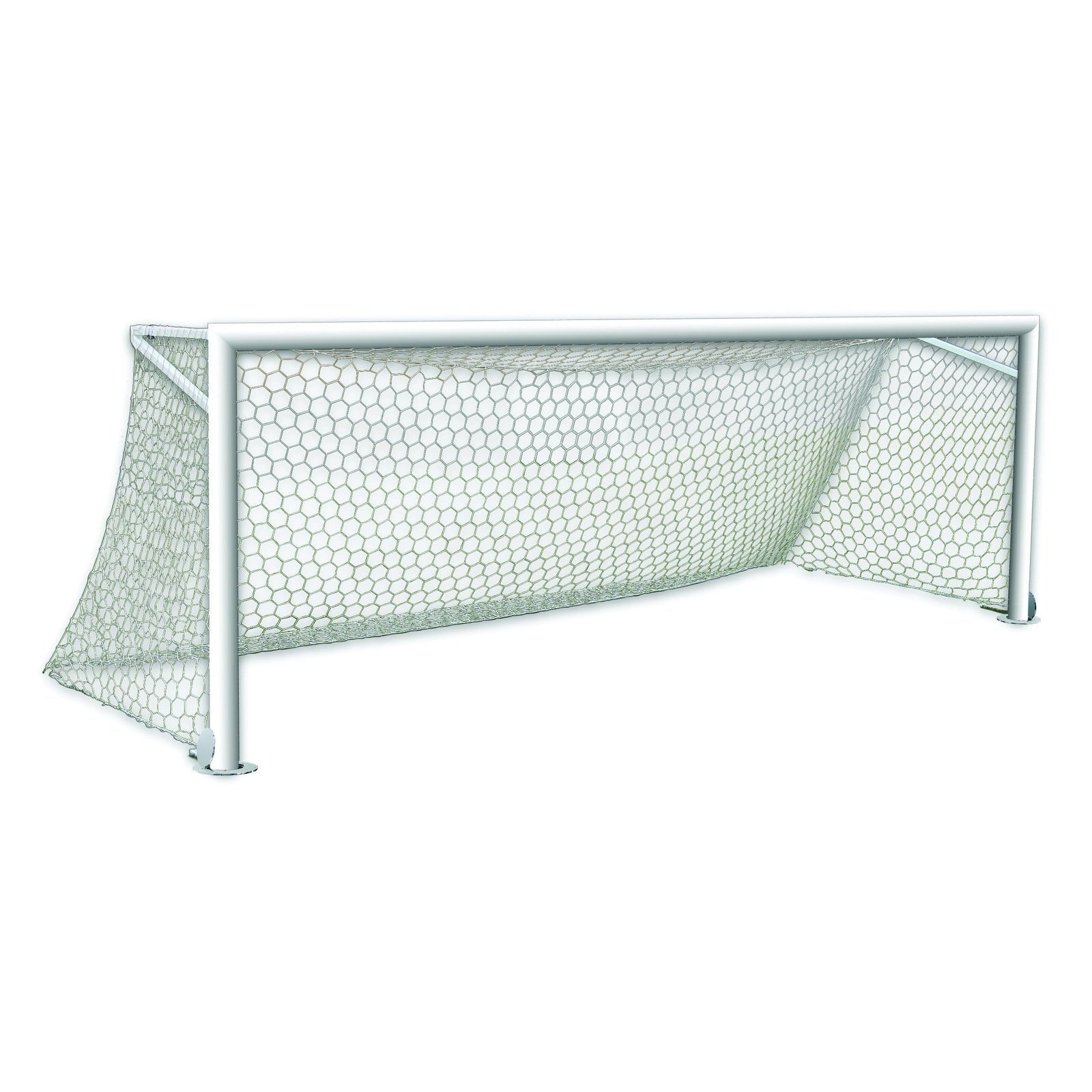 First Team World Class 40 Round Aluminum Fixed Soccer Goal - Fitness Recovery Lab