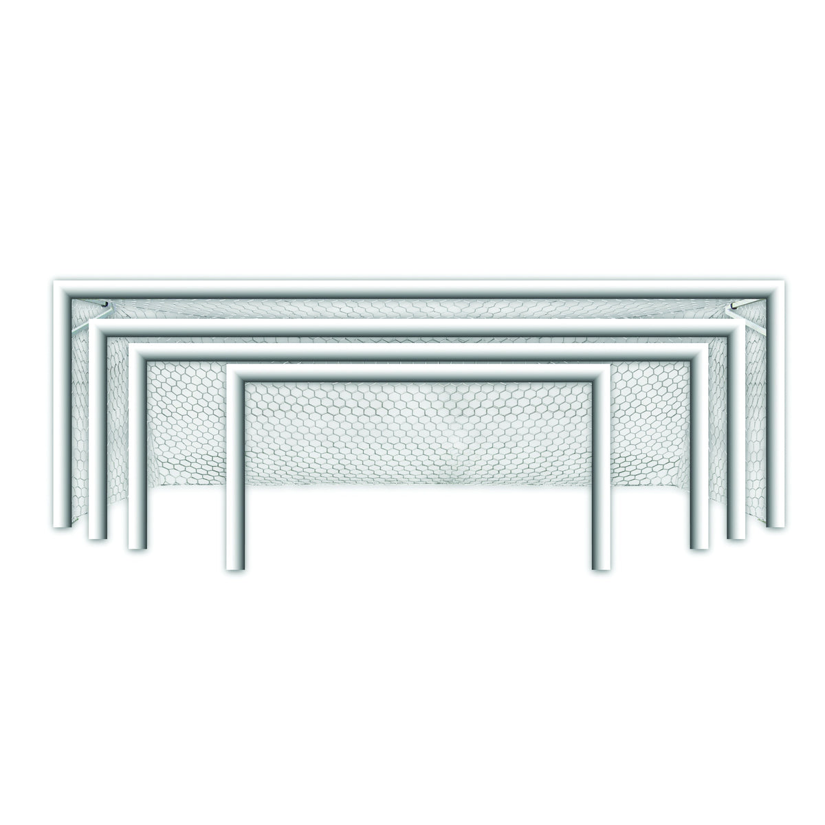 First Team World Class 40 Round Aluminum Fixed Soccer Goal - Fitness Recovery Lab