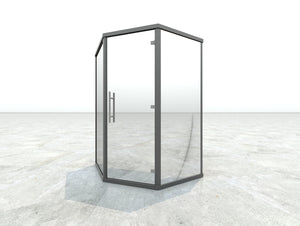 Haljas Hele Glass Premium Designer Sauna - Mini