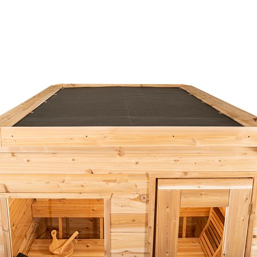 Dundalk Luna Traditional Outdoor Sauna | 2-4 persons (CTC22LU) - Fitness Recovery Lab