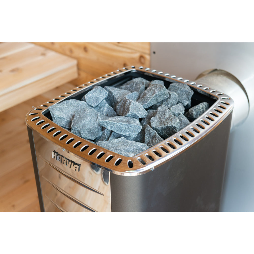 Dundalk Georgian Outdoor Cabin Sauna | 2-6 persons (CTC88W) - Fitness Recovery Lab