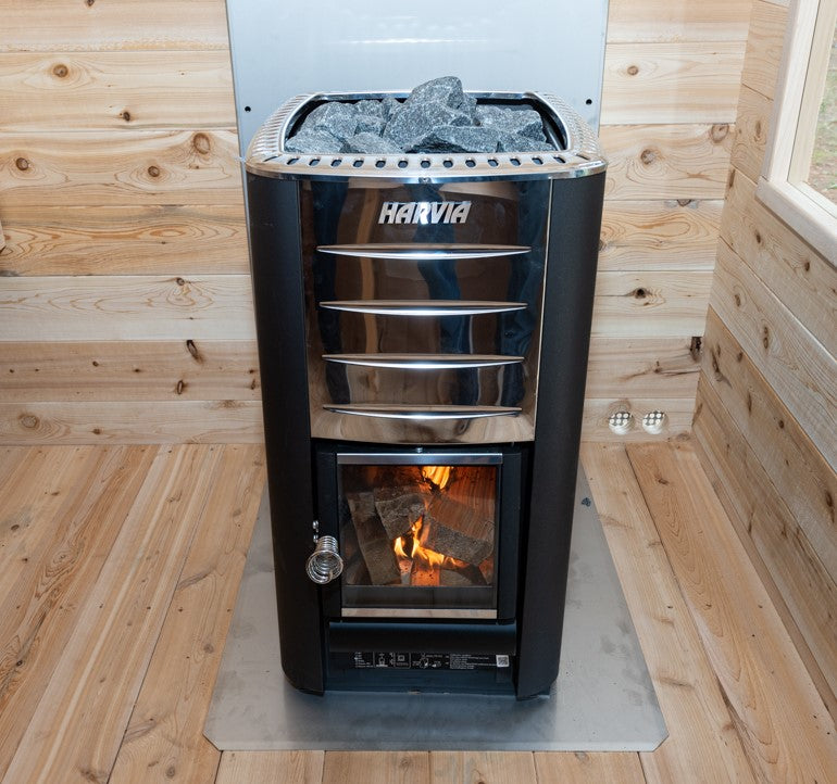 Harvia M3 Wood Burning Stove / Heater - 16.5kW - Fitness Recovery Lab