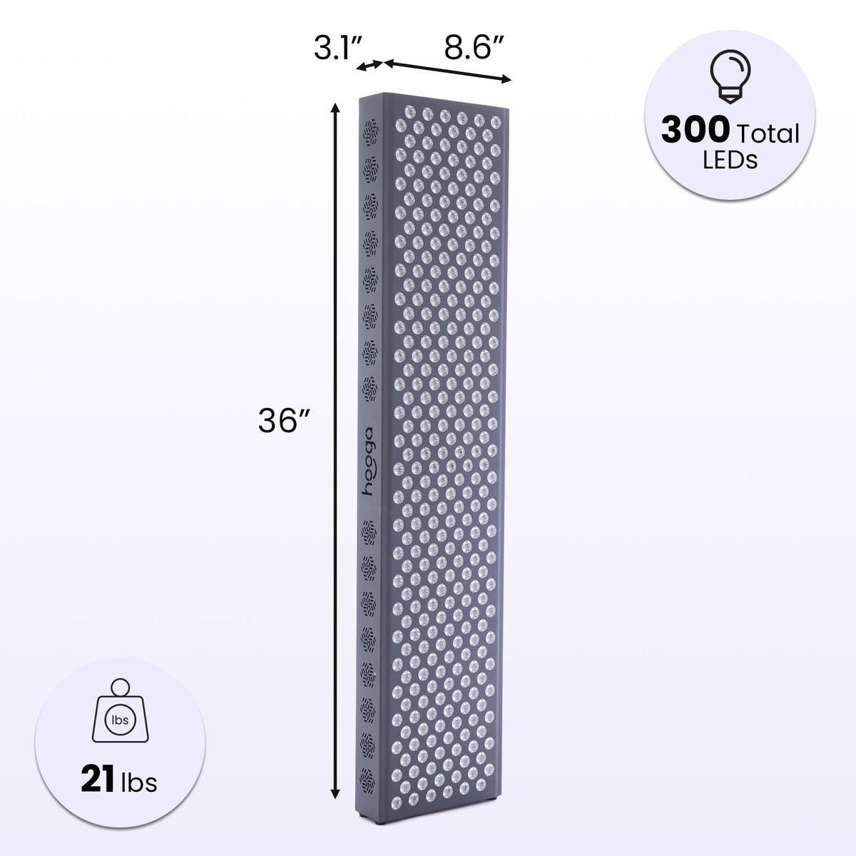 Hooga HG PRO 1500 - Red Light Therapy Panel - Fitness Recovery Lab