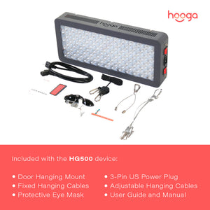 Hooga HG500 - Red Light Therapy Panel For Home, Office and Gym