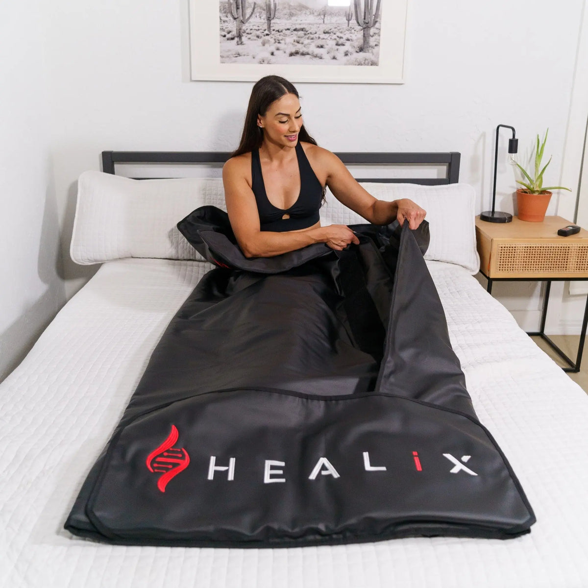 HEALiX Portable Infrared Sauna Blanket / Bag For Home &amp; Travel - Zero EMF - Fitness Recovery Lab