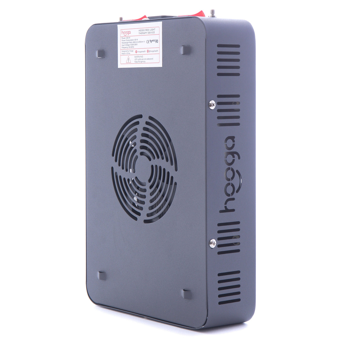 Hooga HG300 - Small Red Light Therapy Portable Panel For Face and Body - Fitness Recovery Lab