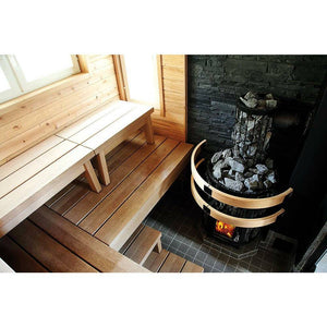 Harvia Legend 240 Greenflame Wood-Burning Sauna Stove / Heater - 15.9kW